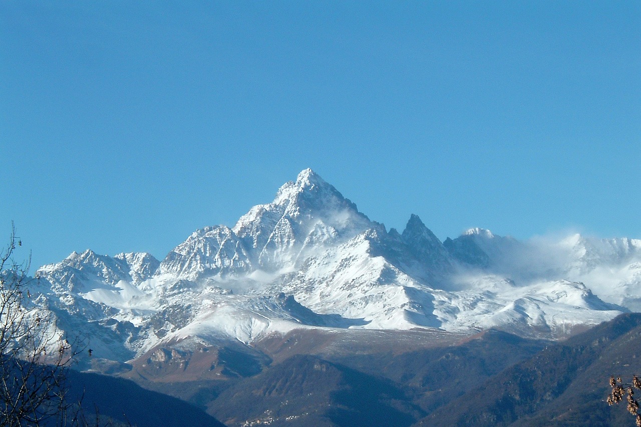 monviso  mountain  italy free photo