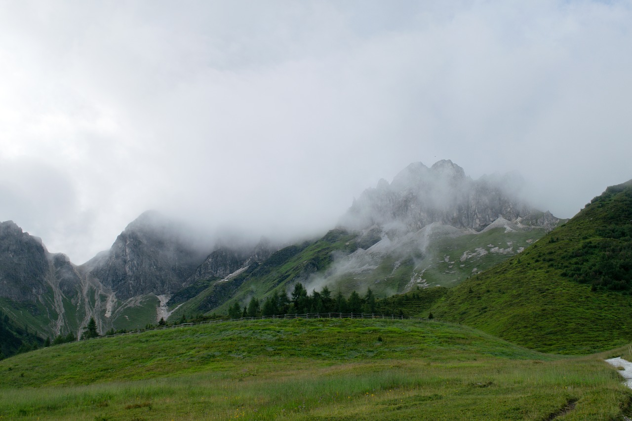 mood fog clouds free photo