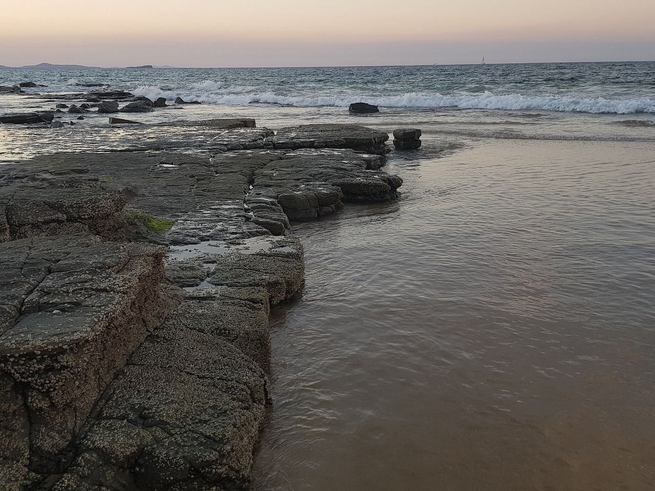 mooloolaba beach sunset free photo