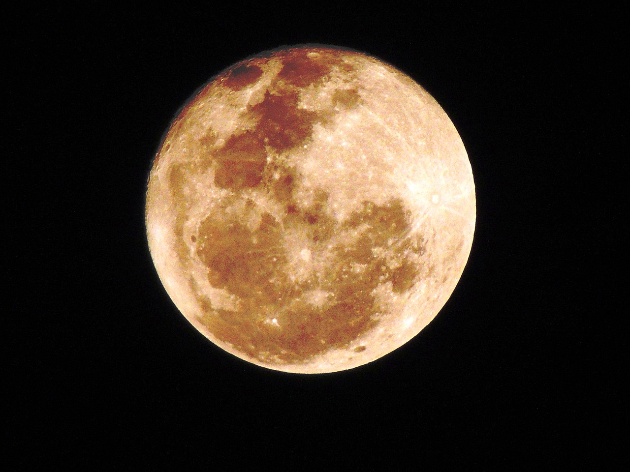 moon full moon night free photo