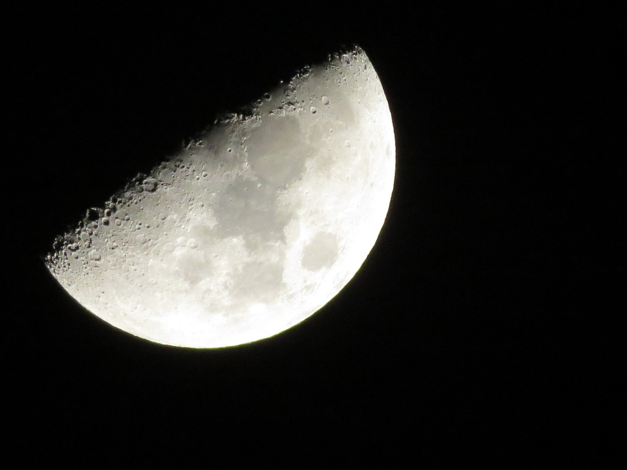 moon lunar astronomy free photo