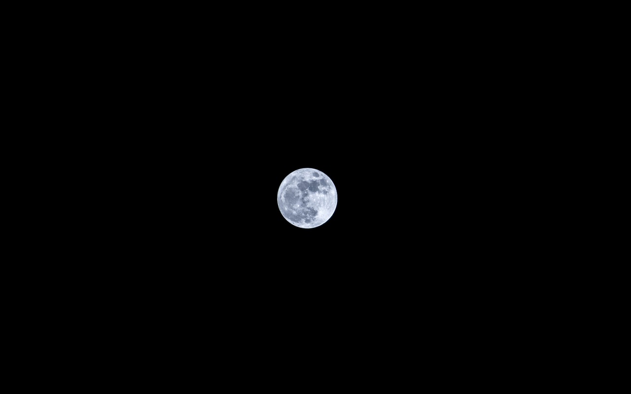 moon night long free photo