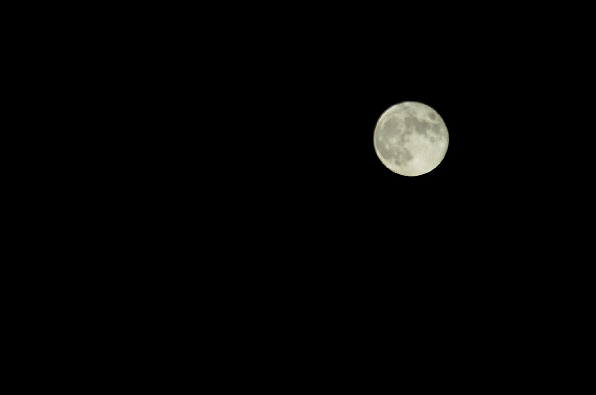 moon sky night free photo