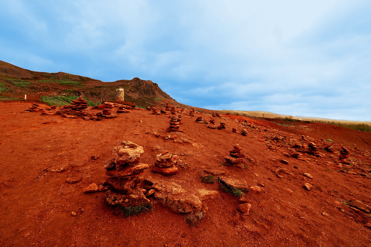 moon mars iceland free photo