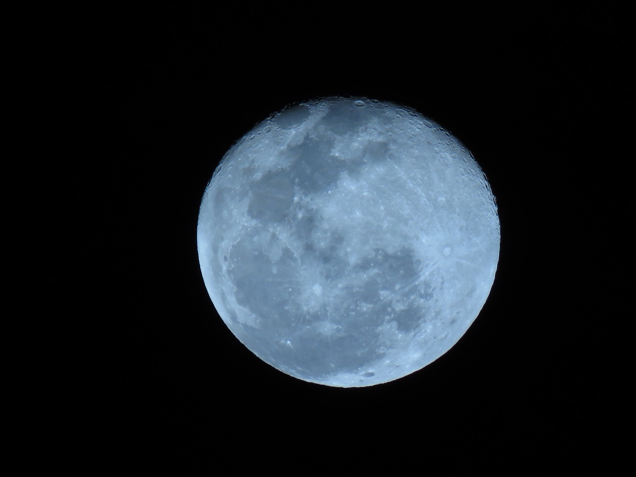 moon night dark free photo