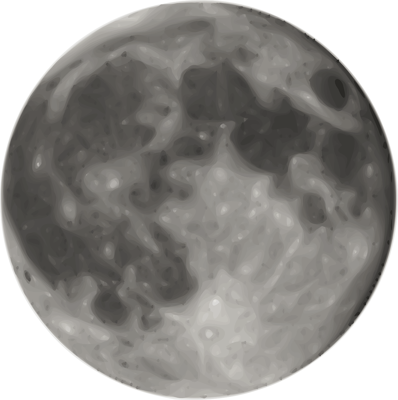 moon luna solar system free photo