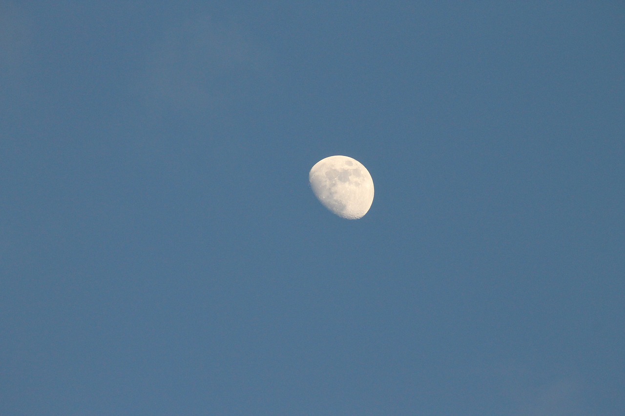 moon astronomy science free photo