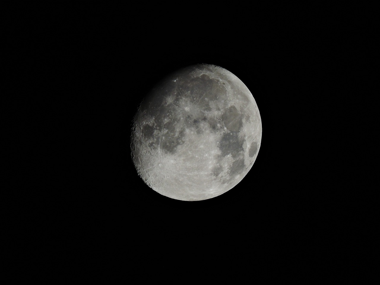 moon moonlight astronomy free photo