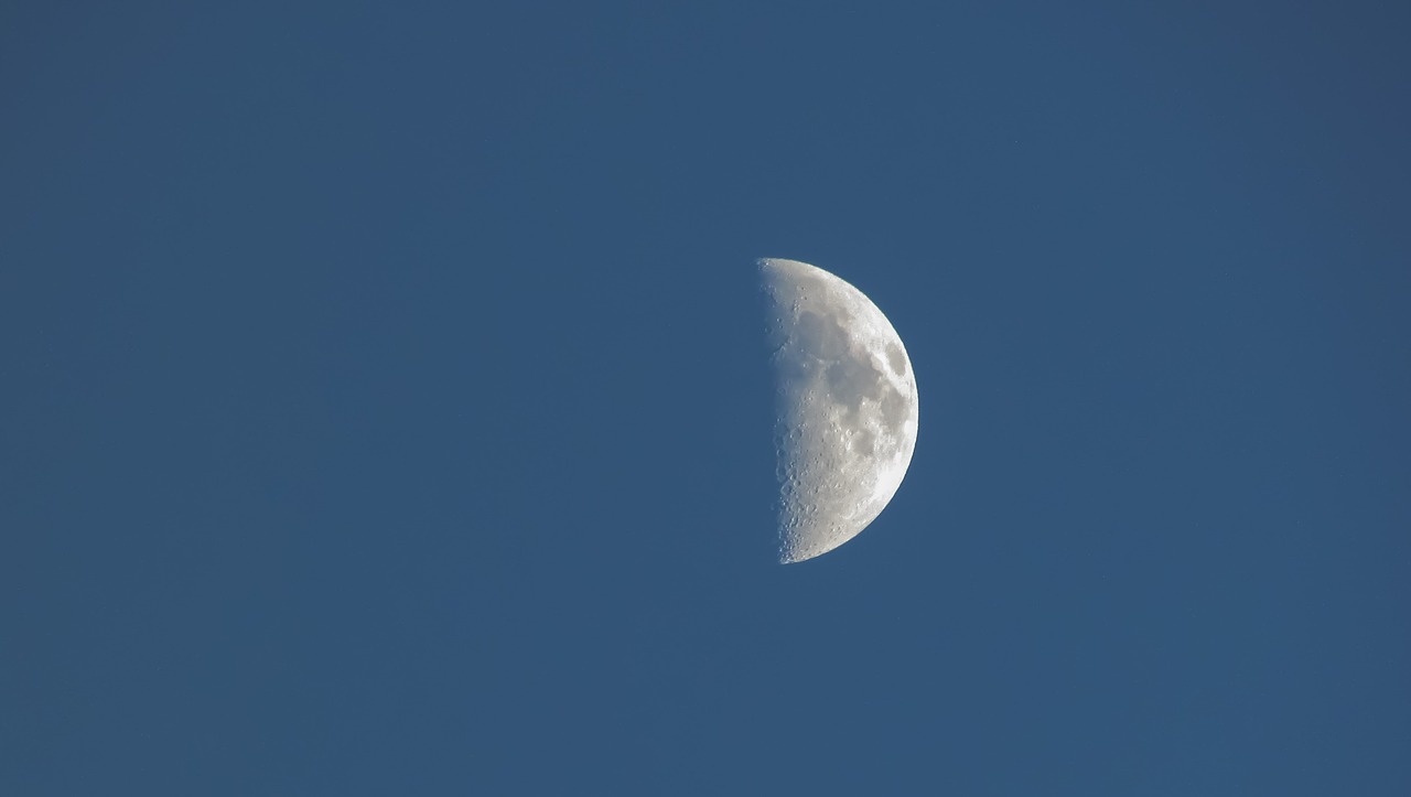 moon satellite sky free photo