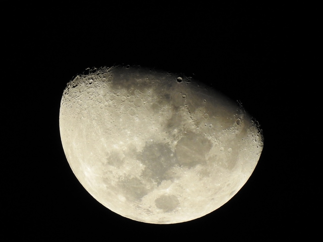 moon moon crater astronomy free photo