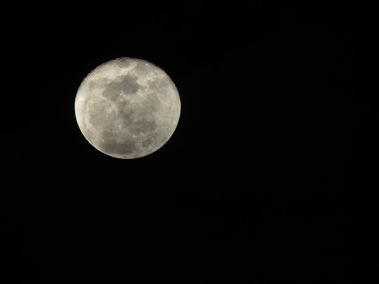 moon night sky night free photo