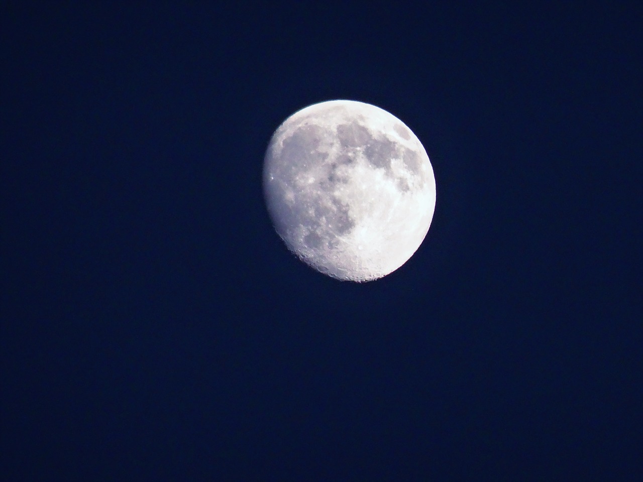 moon sky night free photo