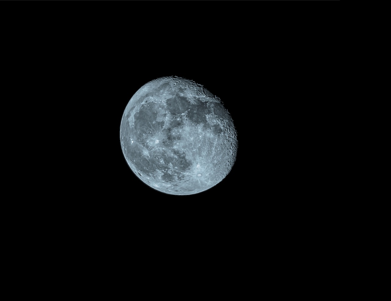 moon hdr night free photo