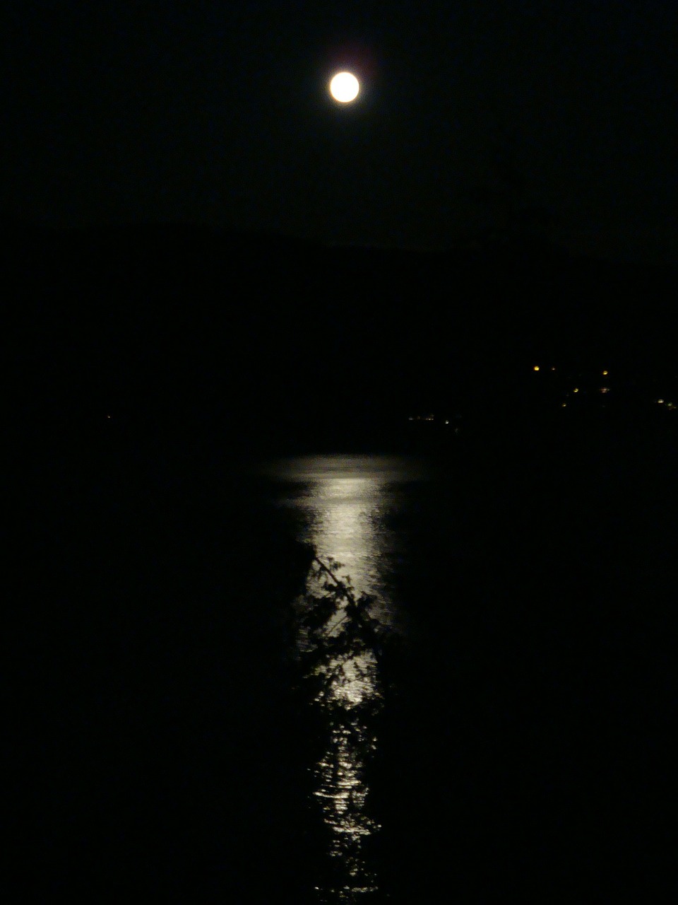 moon reflection ocean free photo