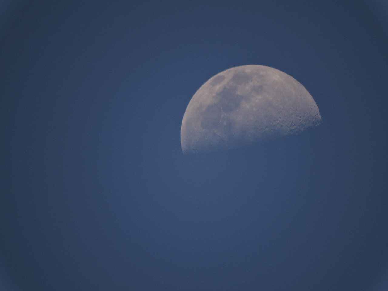 moon sky waning free photo