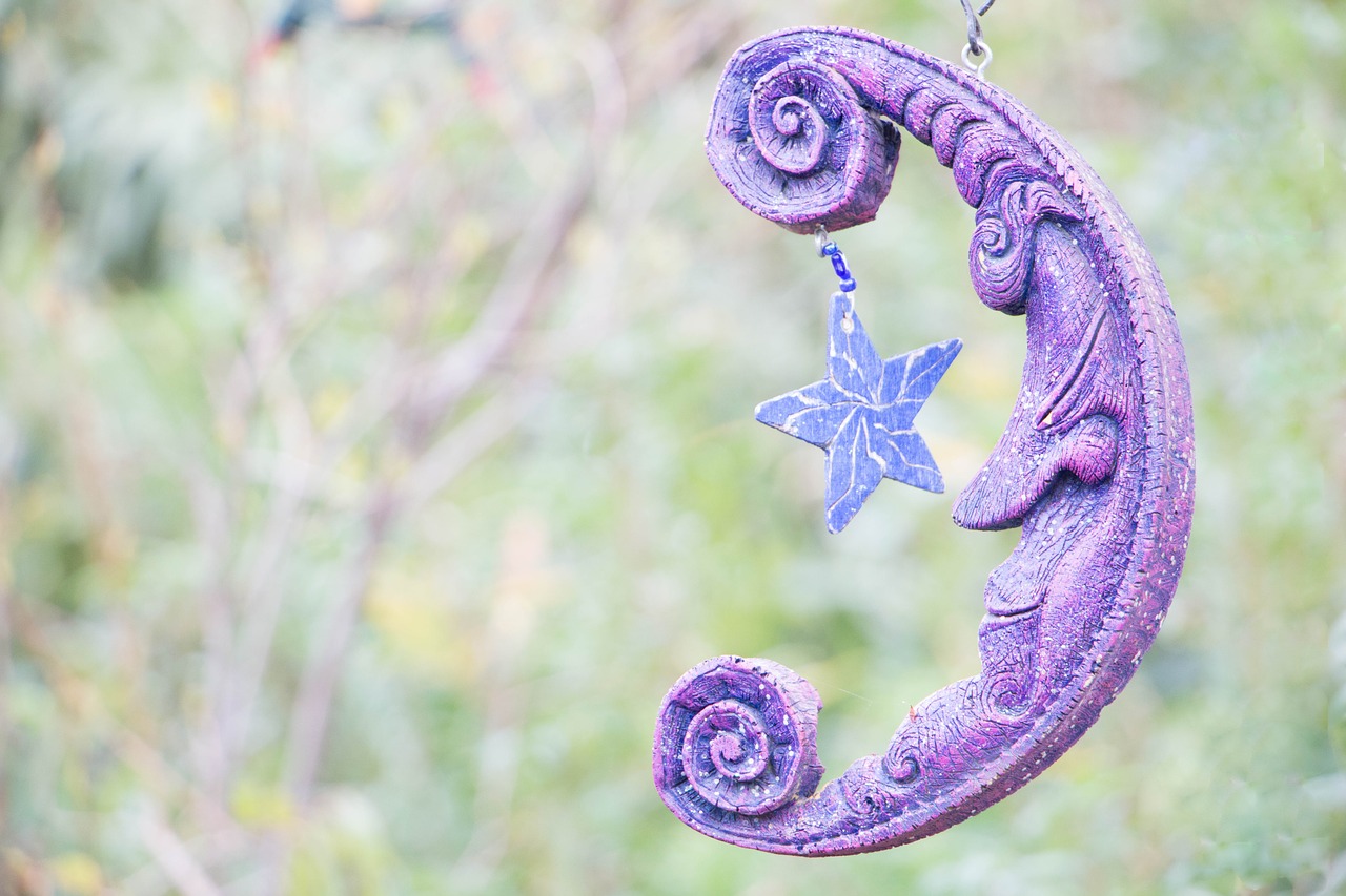 moon ornament outdoor free photo