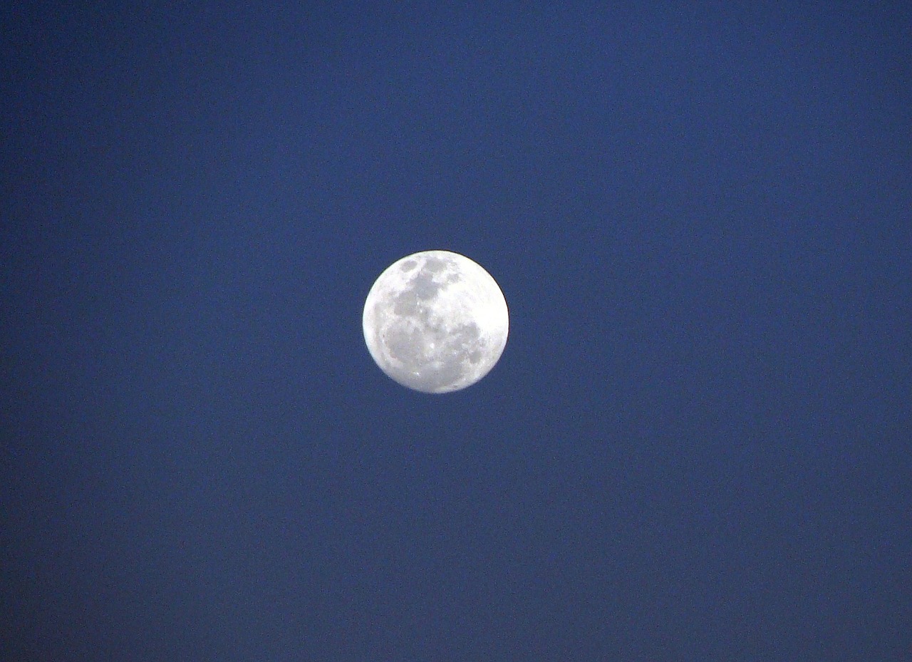 moon india sky free photo