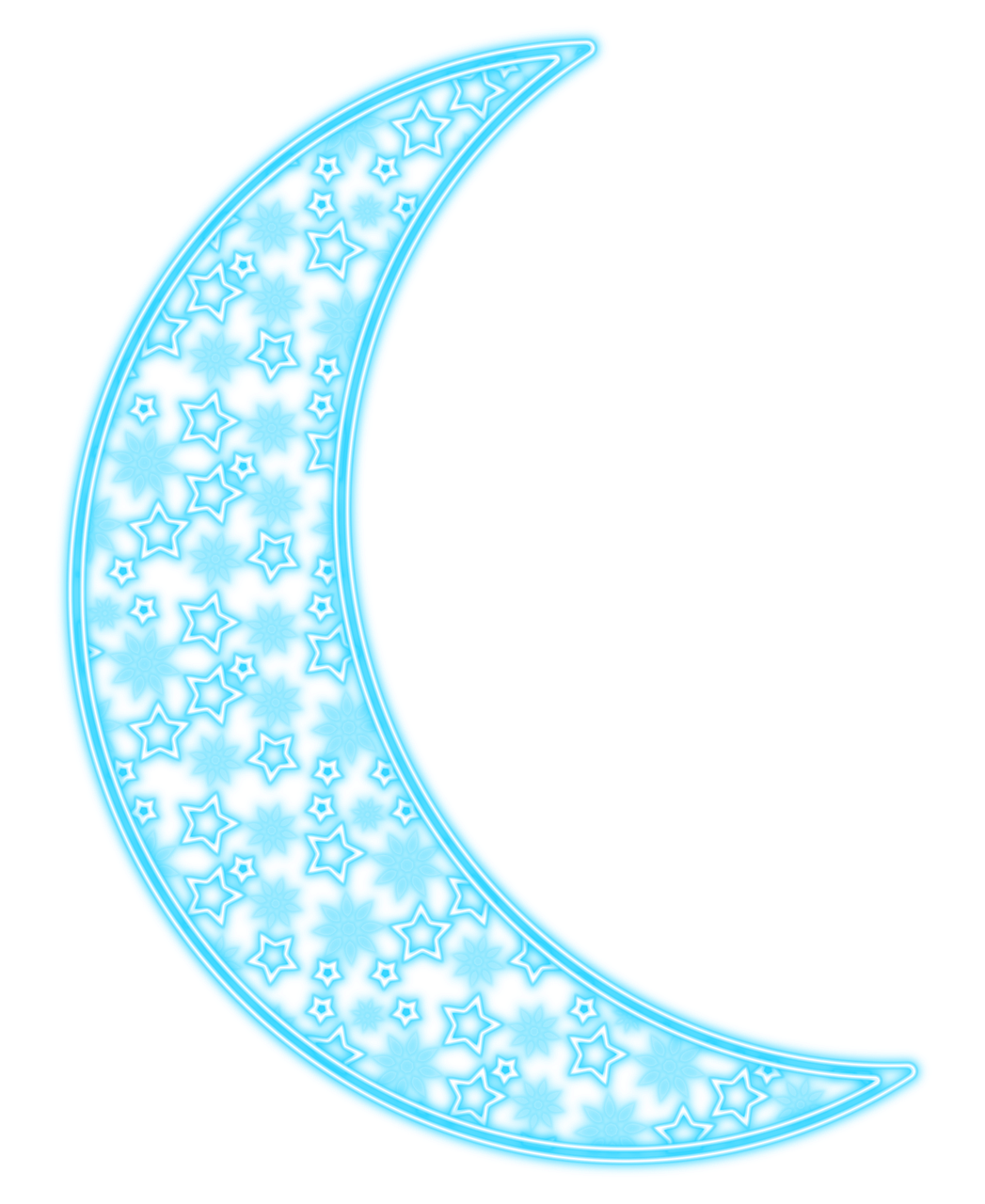 moon  transparent  neon free photo