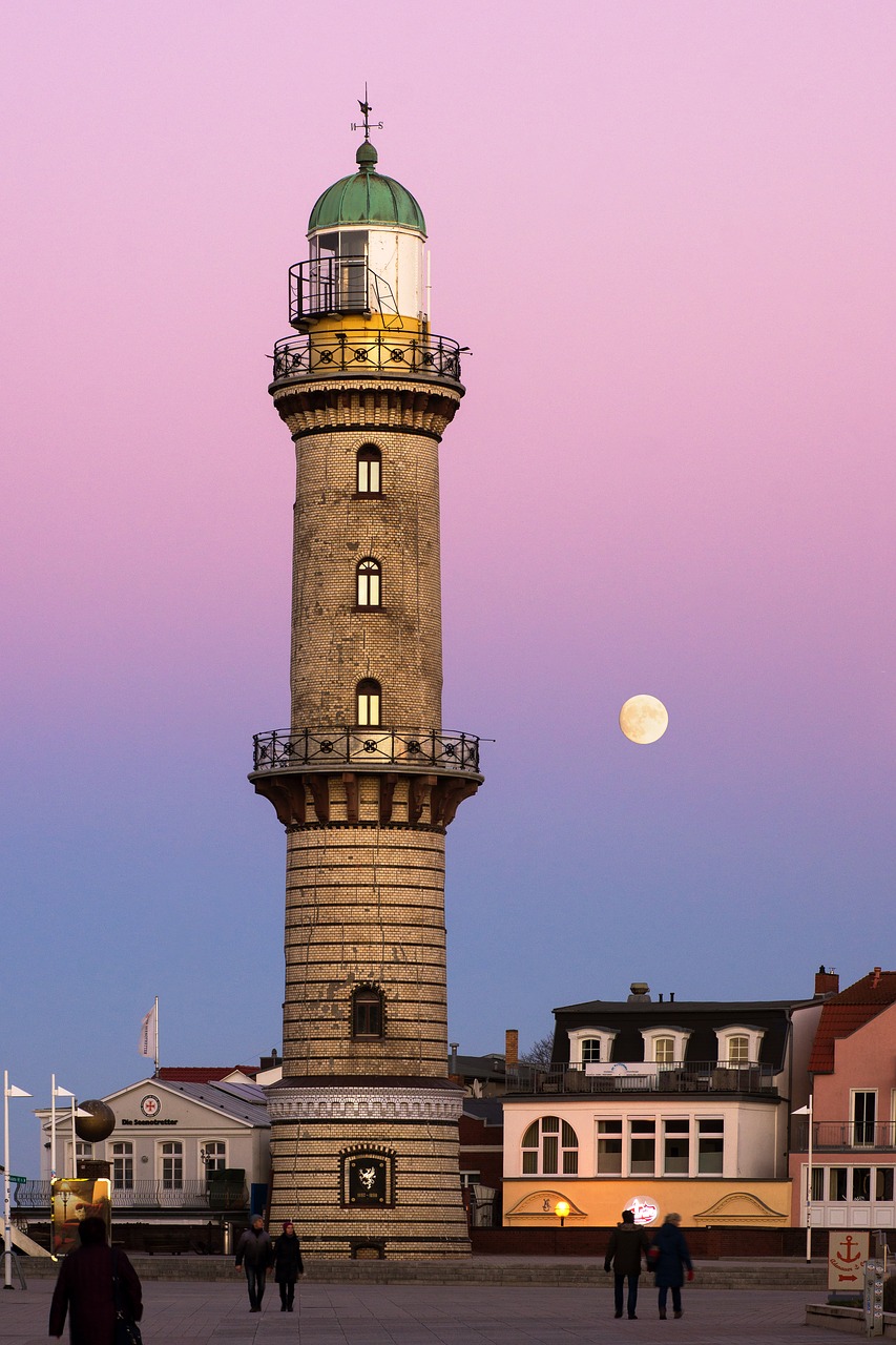 moon  architecture  warnemünde free photo