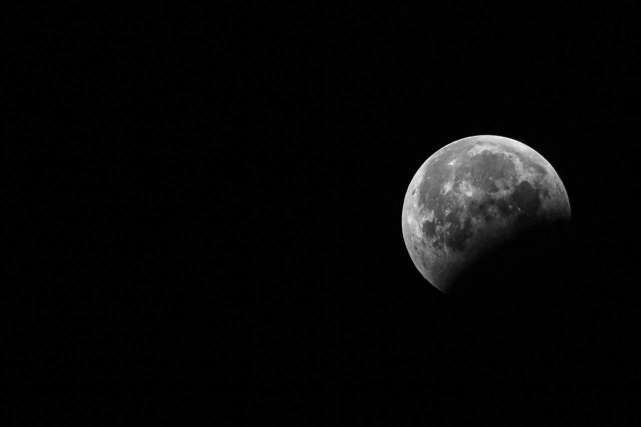 moon  satellite  space free photo