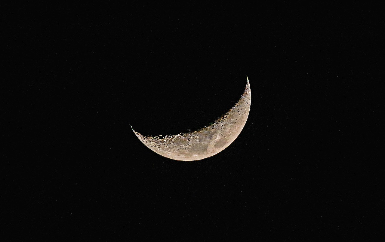 moon  half moon  n free photo