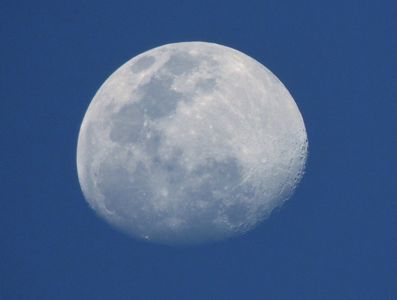 moon day sky free photo