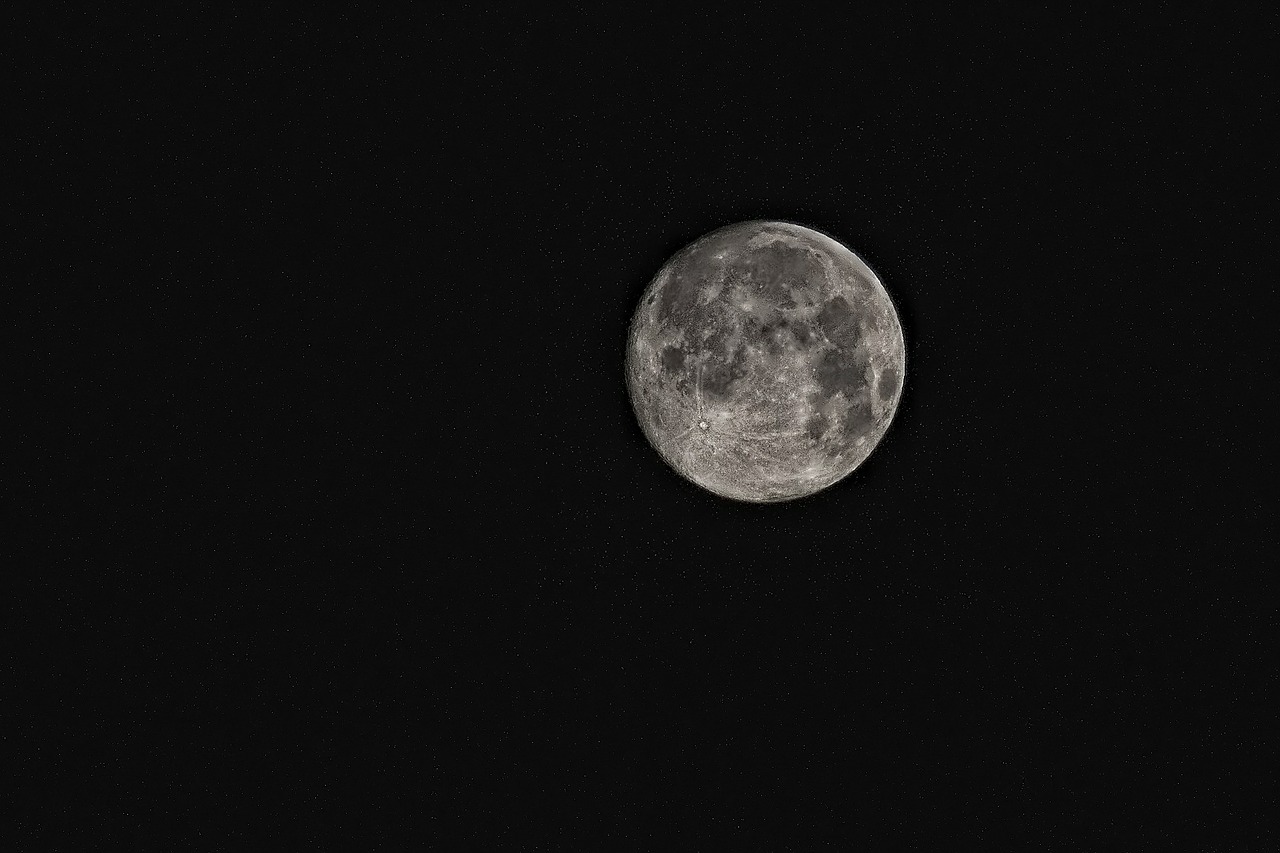 moon super moon space free photo