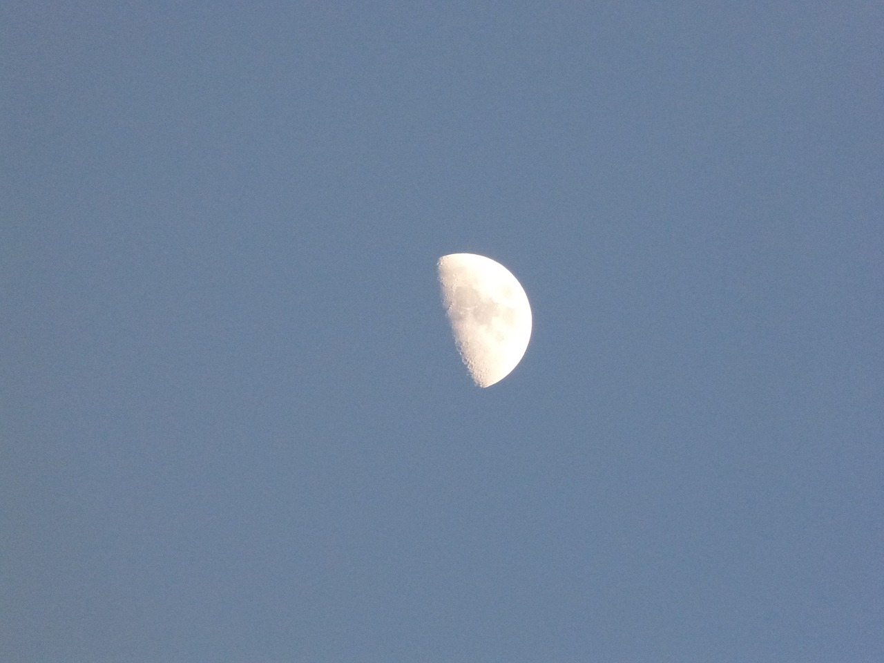 moon crescent sky free photo