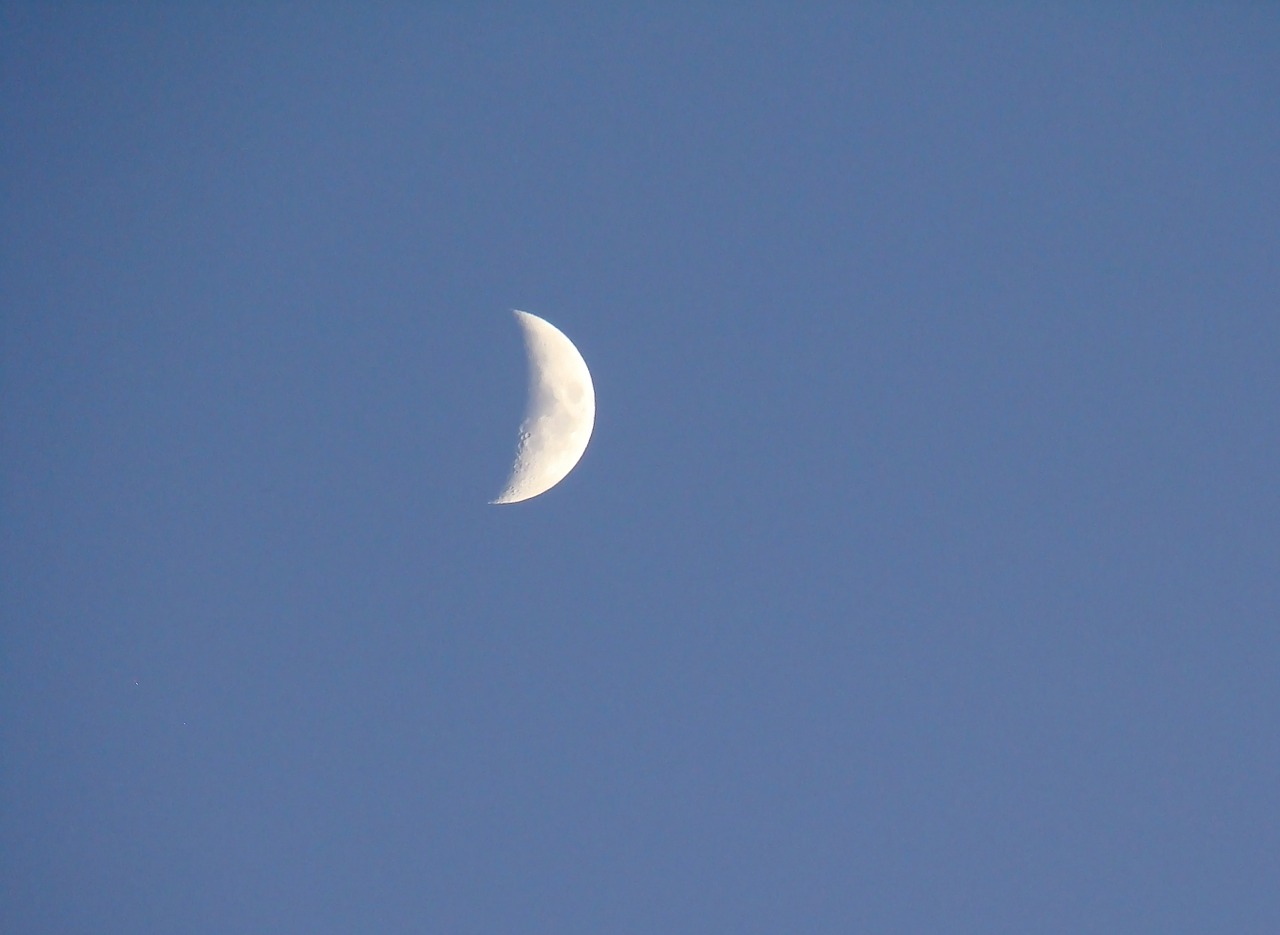 moon himmel crescent free photo