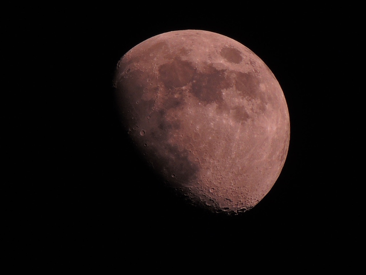 moon sky night free photo