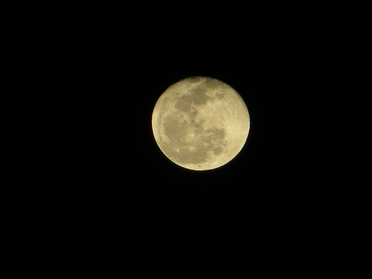 moon full moon night free photo