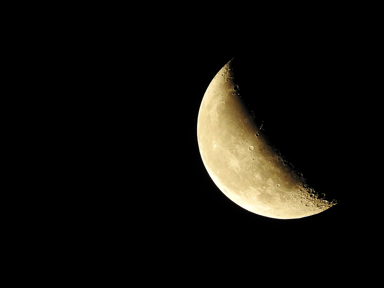 moon crescent crescent moon free photo