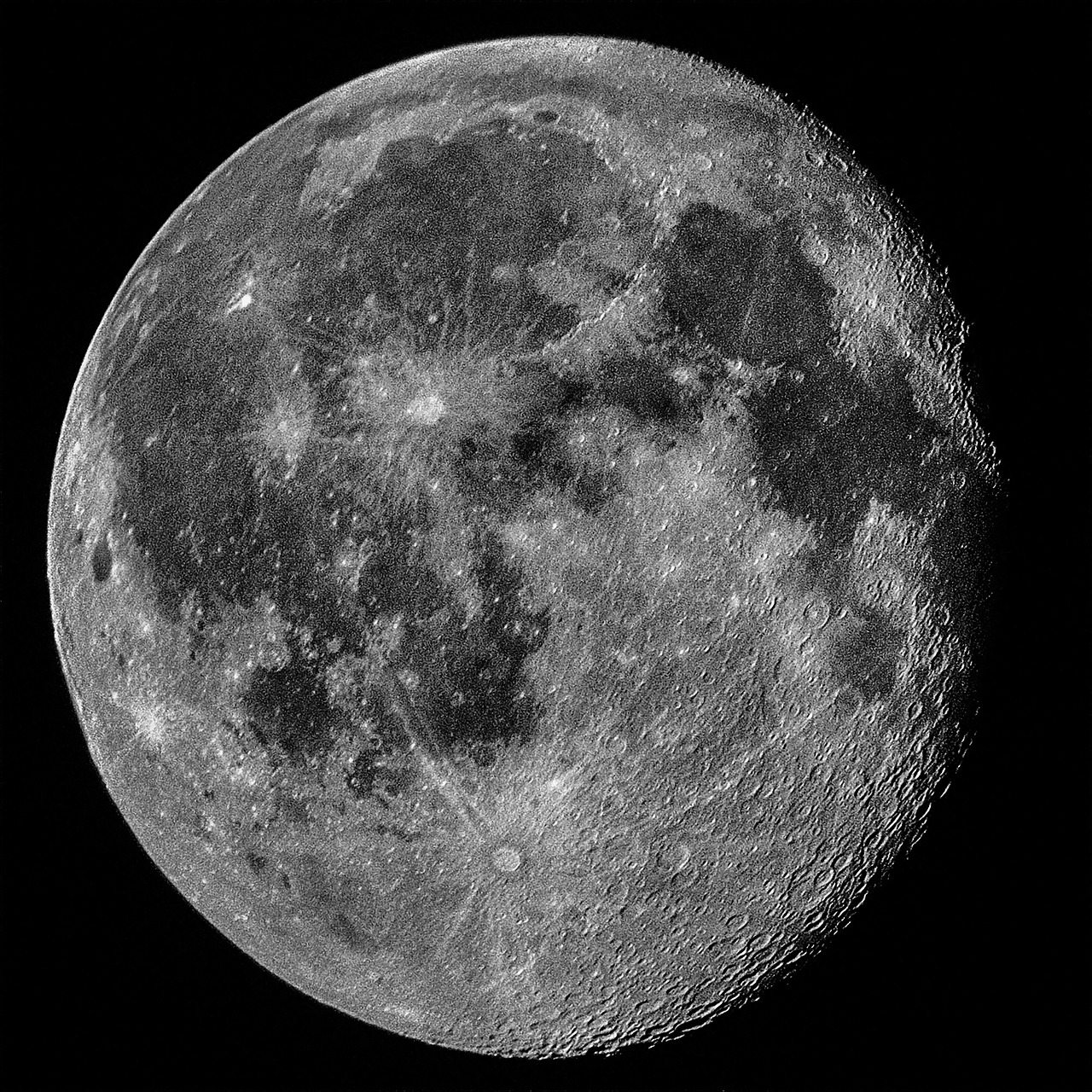 moon night astronomy free photo