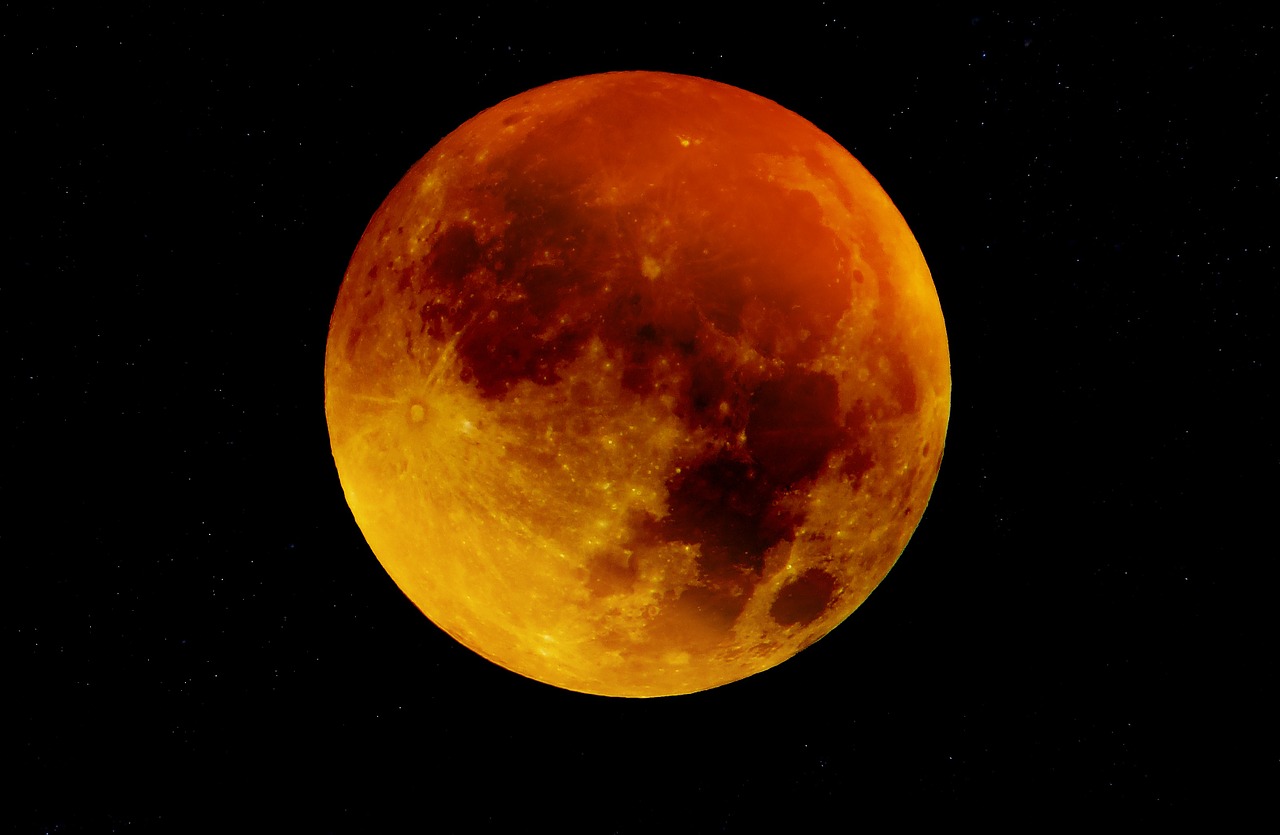 moon blood moon full moon free photo