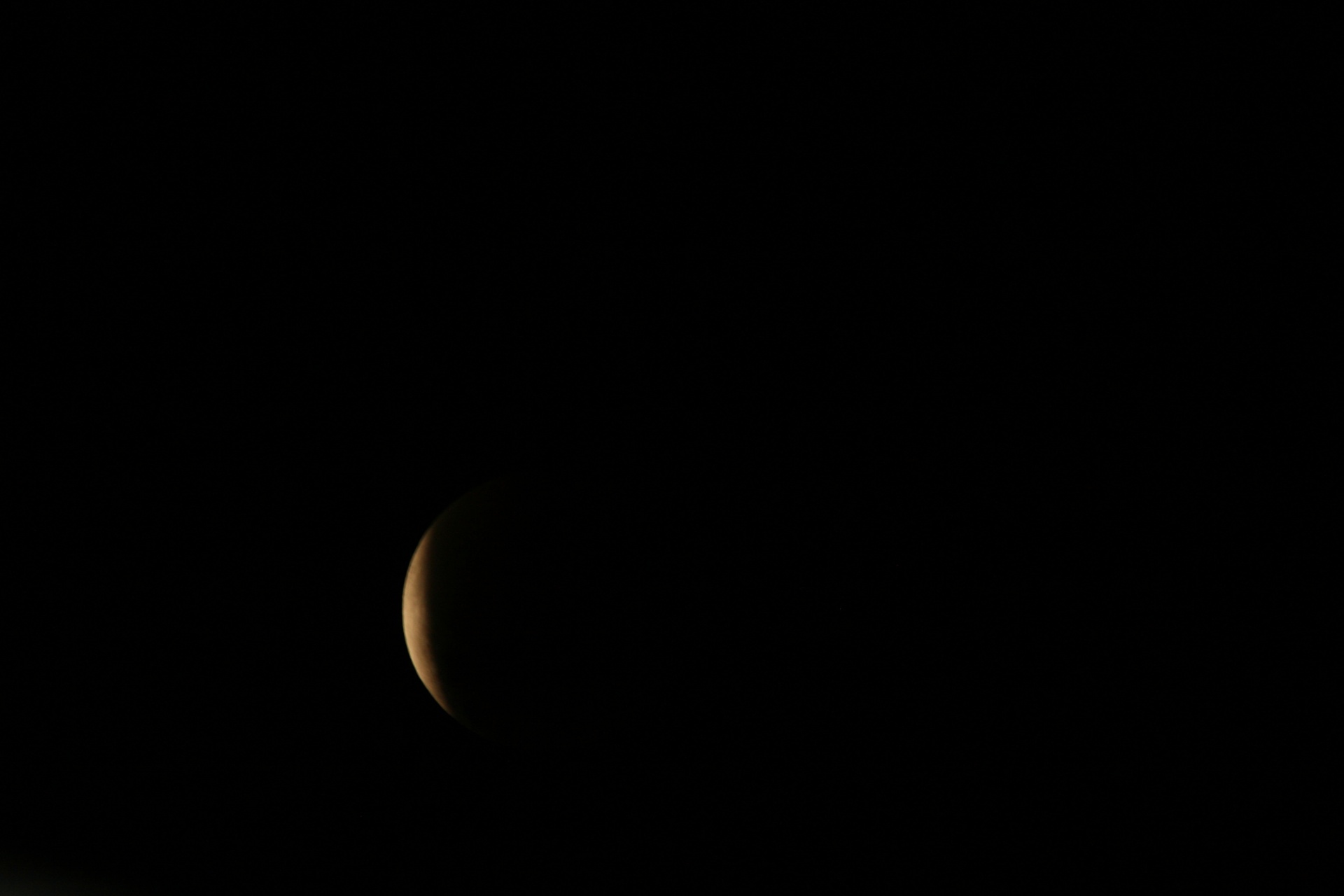moon slight eclipse free photo