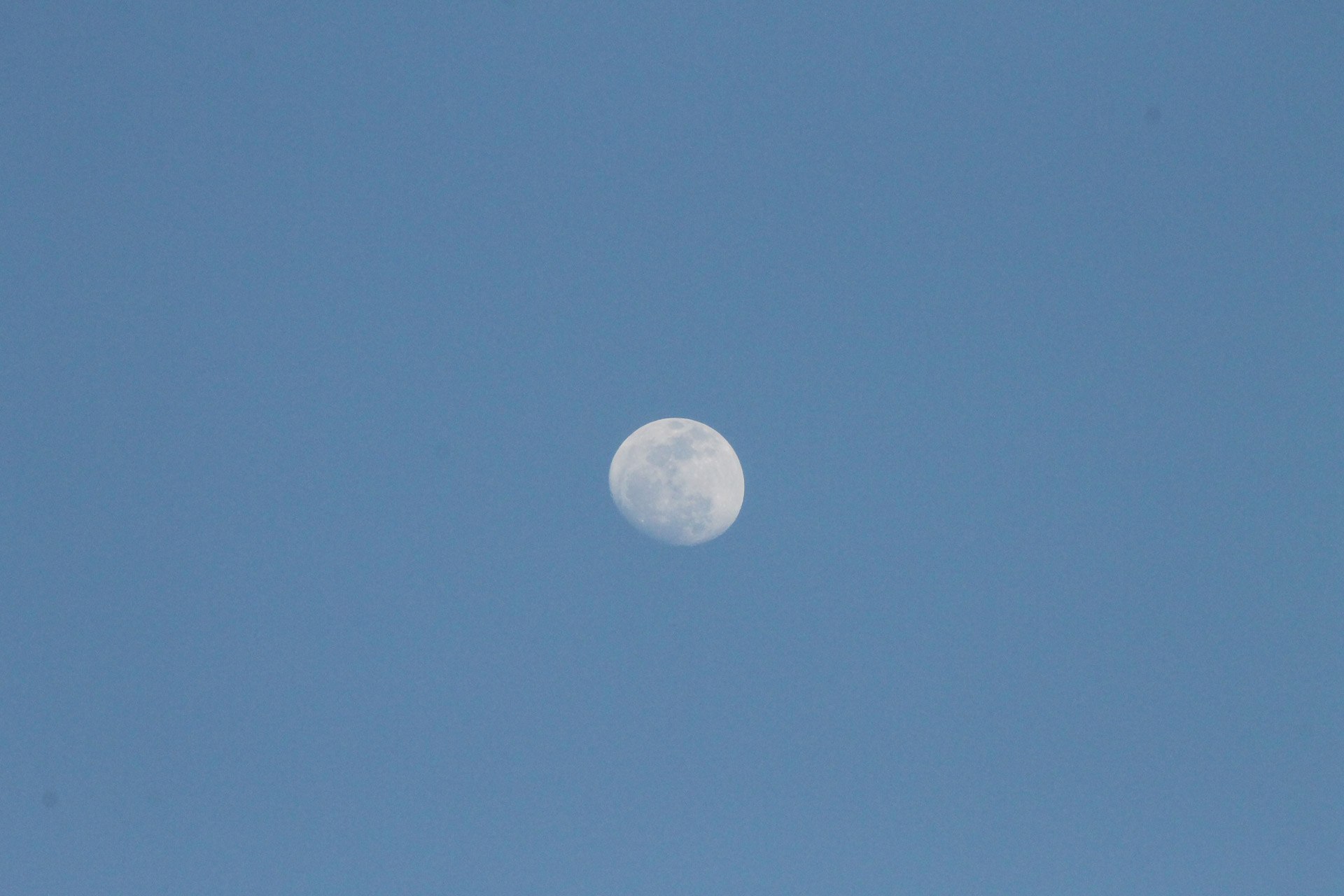 moon sky clear free photo