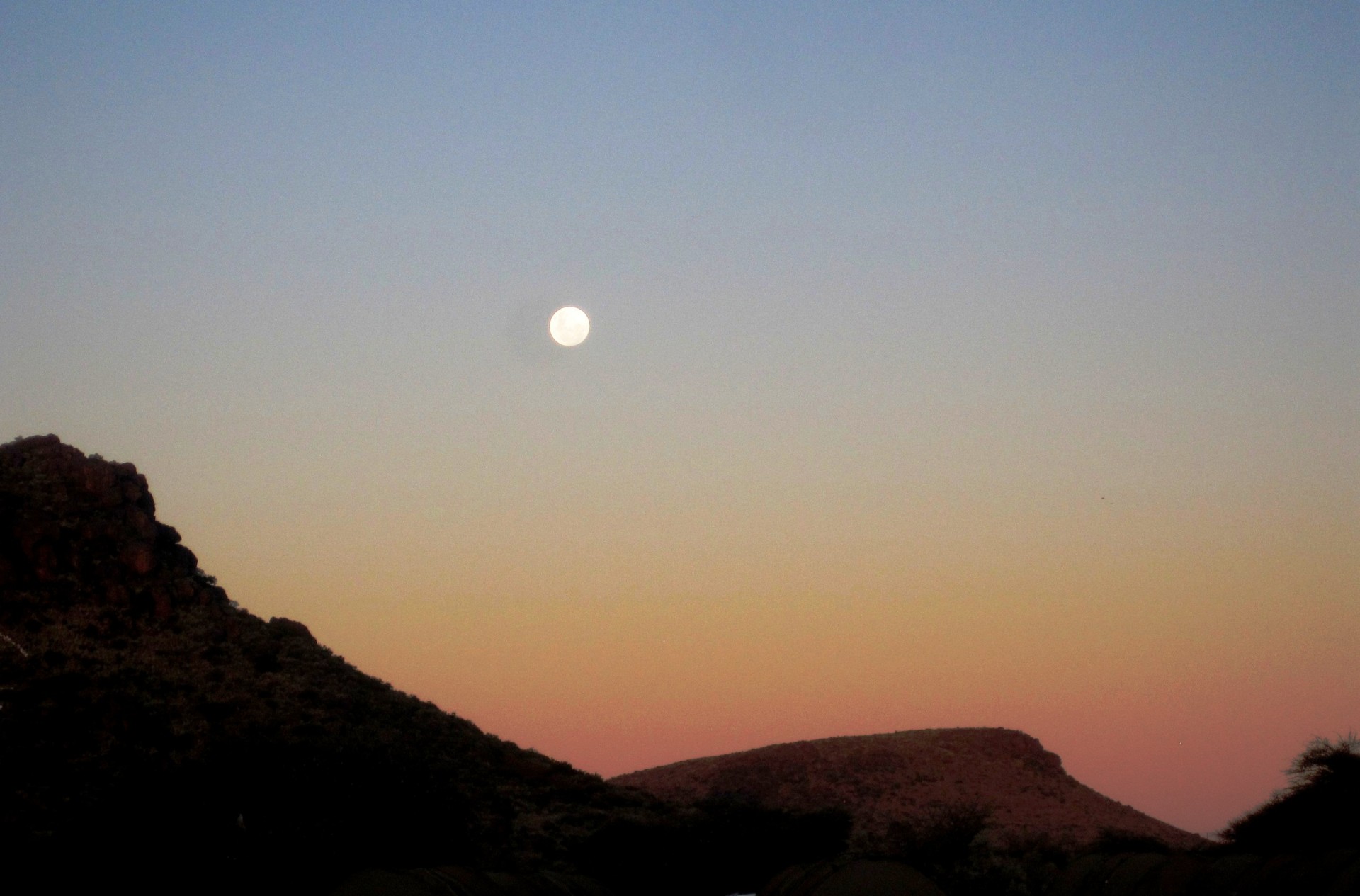 moon round orb free photo