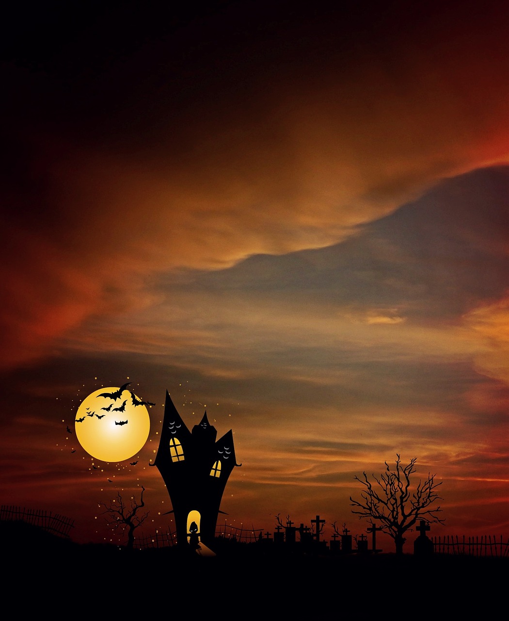 moonlight evening weird free photo