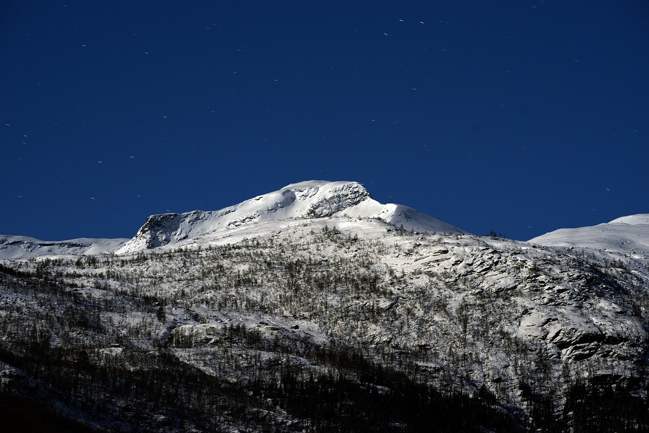 moonshine mountain landscape free photo