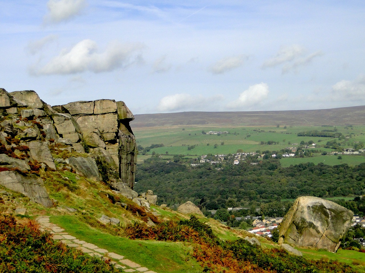 moor england rock free photo