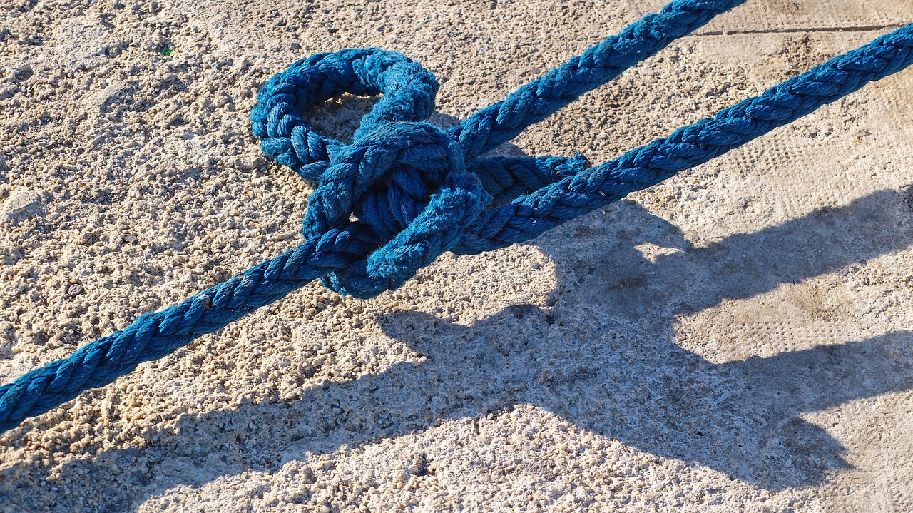 mooring rope harbor free photo