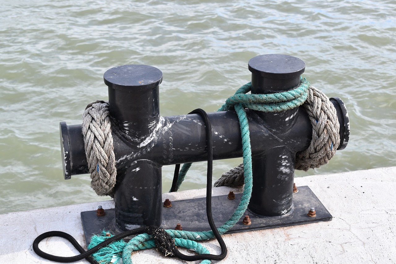 mooring rope support free photo