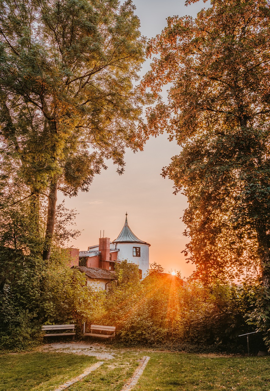 moosburg  sunrise  mood free photo