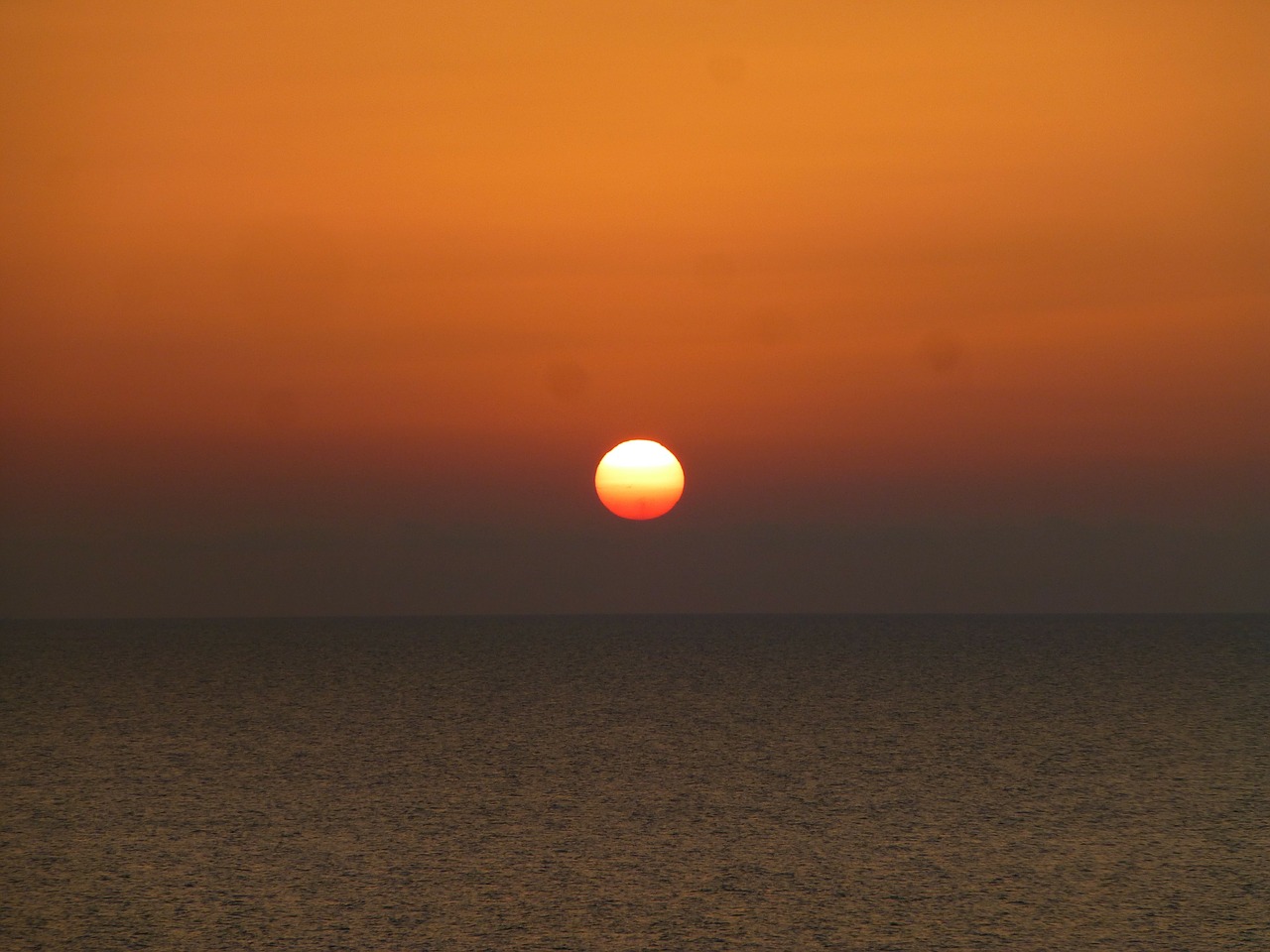 morgenrot sunrise sea free photo