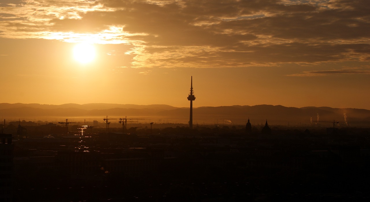 morgenstimmung sunrise skies free photo