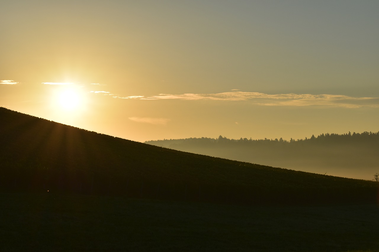 morgenstimmung sunrise skies free photo