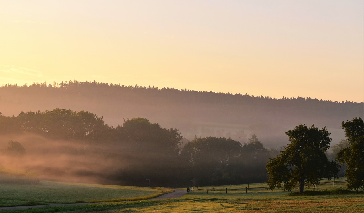 morgenstimmung sunrise skies free photo