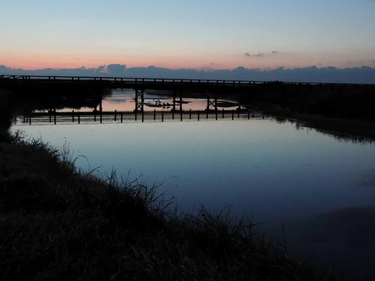 morgenstimmung water sunrise free photo