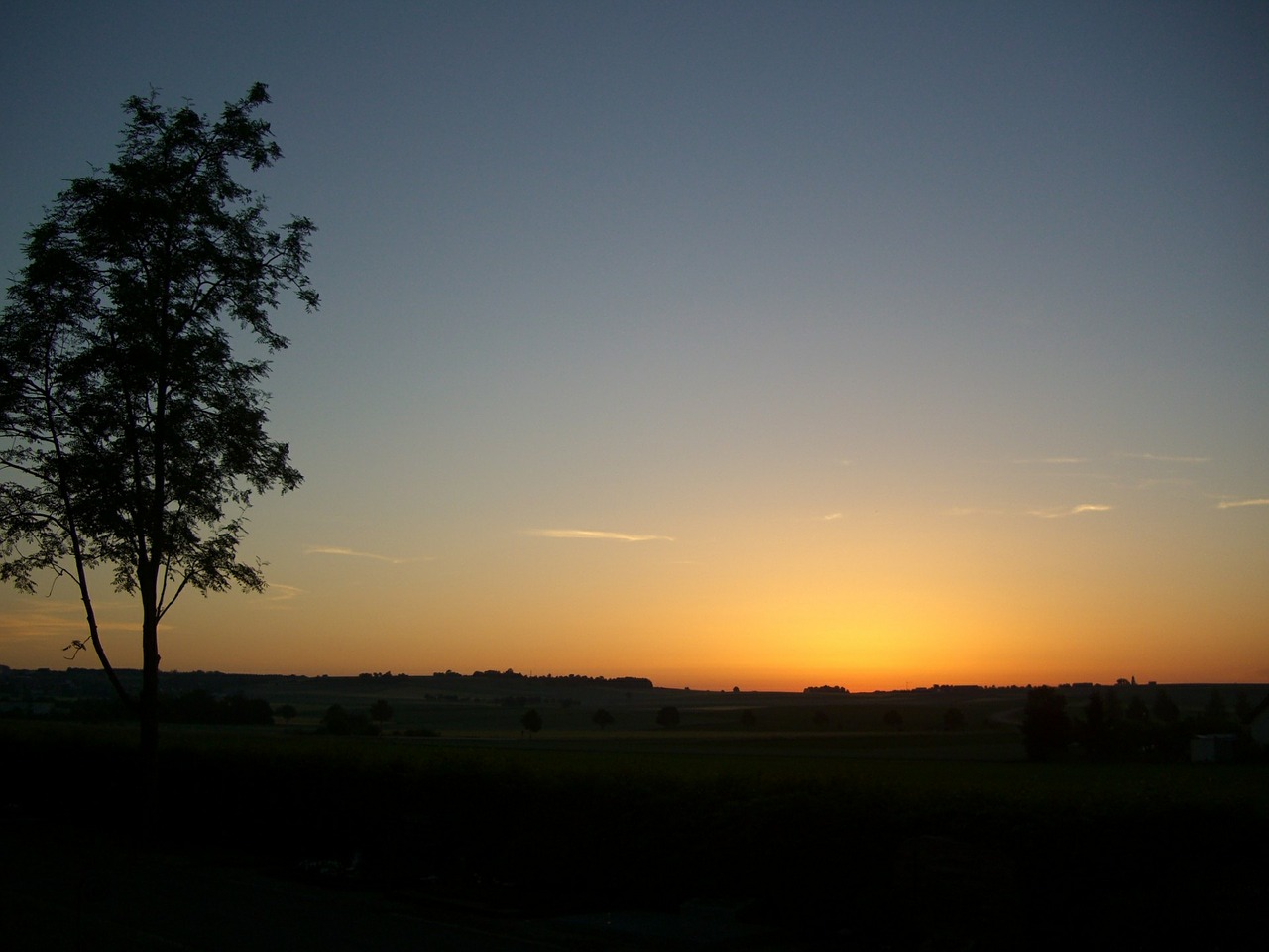 morgenstimmung morning light sunrise free photo