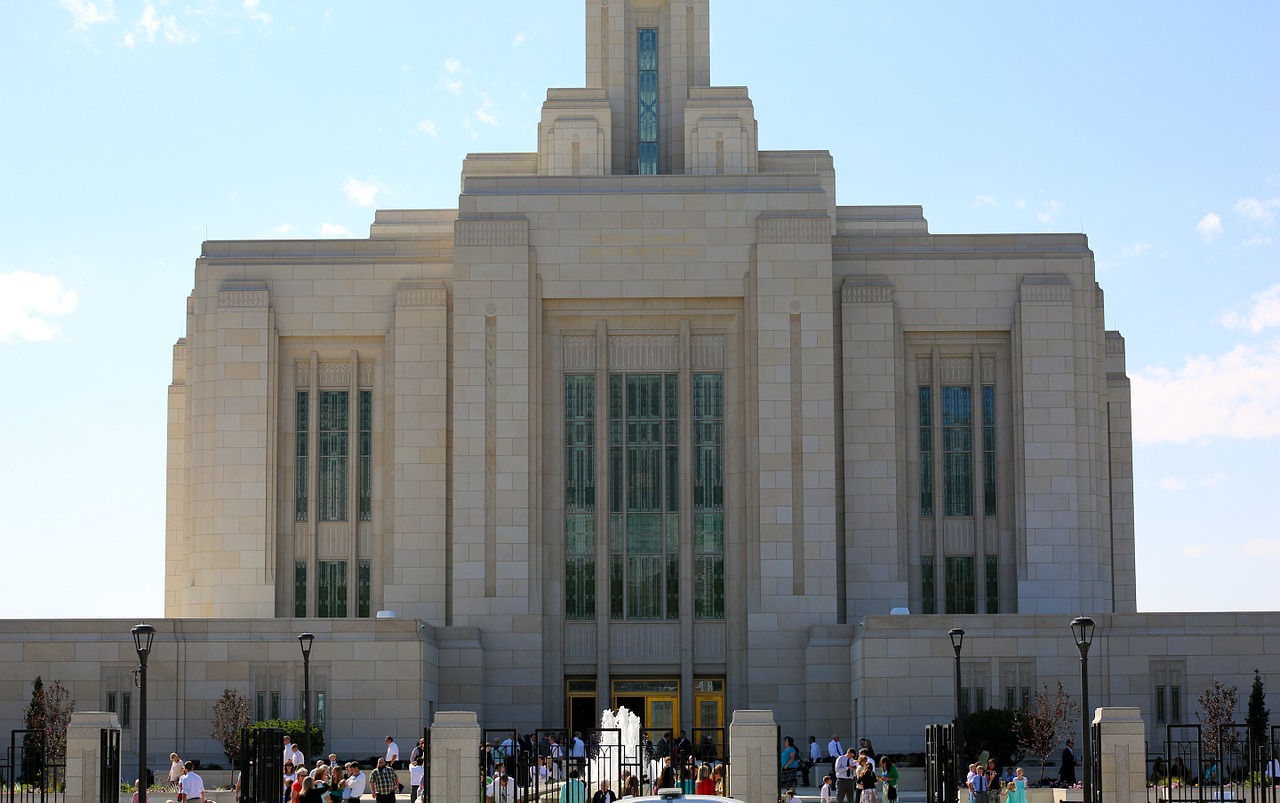 mormon utah temple free photo